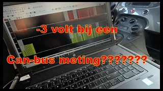 Fiat 500 Airbag problemen??🙄🙄, -3 volt op een Can-Bus signaal?????