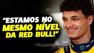 NORRIS QUER PRESSIONAR VERSTAPPEN E COLOCA MCLAREN NO MESMO NÍVEL DA RBR | FÓRMULA 1 | GP EM CASA