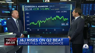 Cramer’s Mad Dash on Johnson & Johnson: It's been a huge underperformer