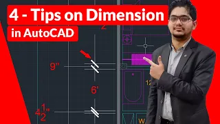 4 - Best Dimension Setting Tricks in AutoCAD | AutoCAD dimension Settings Tutorial