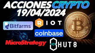 🔥BITCOIN Cerca de Récords ➯ Identificando las Mejores Acciones ➯ $BTCUSDT $COIN $MSTR $HUT $RIOT