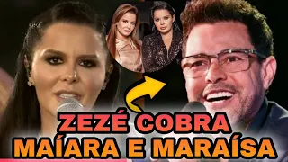 Zezé Di Camargo cobra Maiara e Maraísa  e causa constrangimento #zezedecamargo #maiaraemaraisa