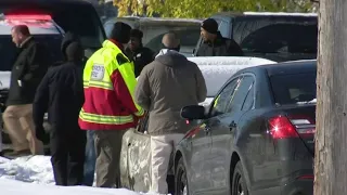 Body found inside burned-out car on Detroit's east side