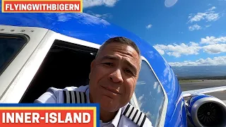 Flying a 737 InterIsland | FlyingWithBigErn