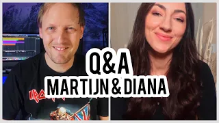 Q&A Diana & Martijn about the new album “Dark Waters”