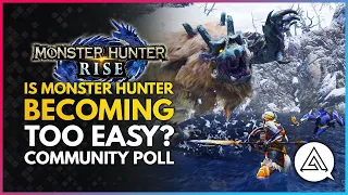 Is Monster Hunter Becoming Too Easy? Community Poll Discussion