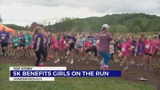 Girls on the Run concludes season with color run 5K in Jonesborough