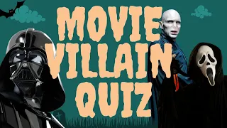 Guess the Movie Villain Picture Quiz