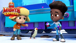 The Snow Cone Delivery | Mighty Express Clips | Cartoons for Kids