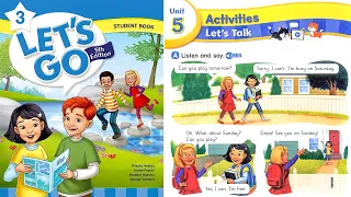 Let's Go 3 Unit 5 _ Activities _ Student Book _ 5th Edition