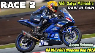 Race 2 Aldi Satya R3 bLU cRU European Cup Assen Belanda 2023