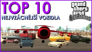 10 nejvzácnějších vozidel v GTA San Andreas