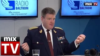 Начальник Государственной полиции Интс Кюзис в программе "Утро на балткоме" #MIXTV