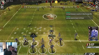 Blood Bowl 2: Highlight: How to 1 Turn with MA7 players NO Sidestep