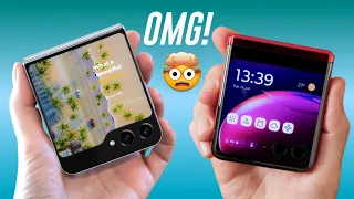 Samsung Galaxy Z Flip 5 Vs Motorola Razr 40 Ultra - WHICH ONE SHOULD YOU BUY?? 🔥🔥