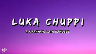 A.R Rahman - Lata Mangeshkar - Amir Khan  - Luka Chuppi (Lyrics) Rang De Basanti || P&P Music