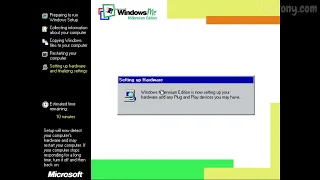 Windows ME experiment on i7 2600