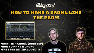 HOW TO MAKE A MODERN DUBSTEP GROWL (2021)