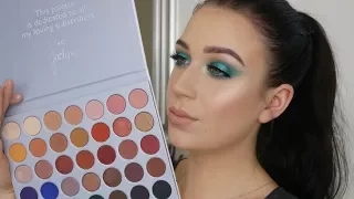 MORPHE X JACLYN HILL PALETTE | TEAL EYESHADOW TUTORIAL