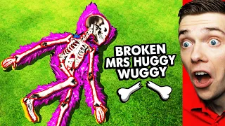 Breaking EVERY BONE As MRS HUGGY WUGGY (GTA 5)