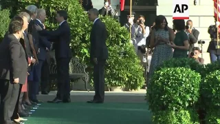 Italian PM Renzi meets President Obama