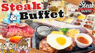 All you can eat buffet restaurant, Steak Gusto! Tokyo Japan