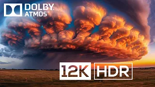 Dramatic Weather in 12K HDR Dolby Vision 60 FPS | Nature's Epic Showdown (Dolby Atmos)
