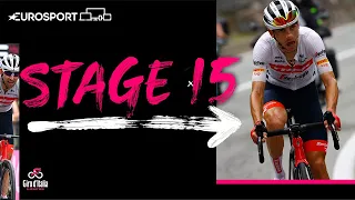 2022 Giro d’Italia - Stage 15 Highlights | Eurosport