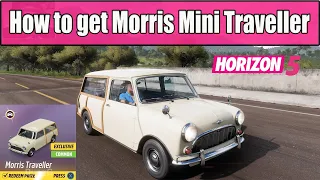 How to get the Morris Mini Traveller in Forza Horizon 5