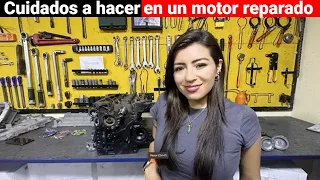 Motor reparado de un carro ¡Te puede durar! 😱 después que sigue