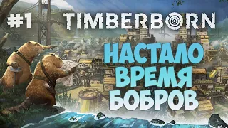 СТРОИТЕЛЬСТВО ГОРОДА ► Timberborn прохождение #1