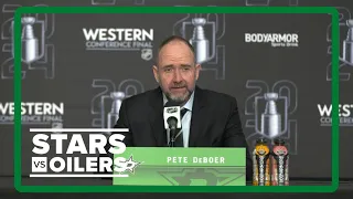 Stars-Oilers Western Conference Final Game 6 post-game press conference: Pete DeBoer on Stars season