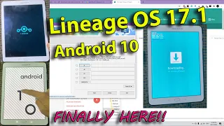 How to install Lineage OS 17.1 - Android 10 Q on Samsung Galaxy Tab S2