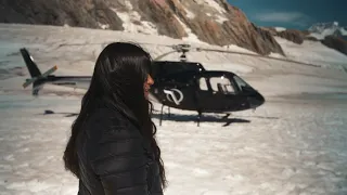 Flying onto the Tasman Glacier in a Helicopter with Mount Cook Ski Planes & Helicopters