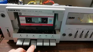 Onkyo TA-1900 cassette tape deck repair
