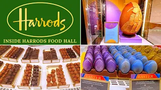 HARRODS Easter Chocolate Hall London Let's Look Inside 4K #london #harrods #shopping #london