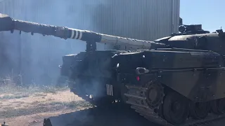 Chieftain Tank startup at the Tank Museum