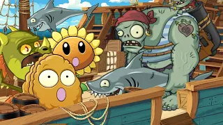 РАСТЕНИЯ против ЗОМБИ 2 или PLANTS vs ZOMBIES 2. Серия 8: Гаргантюа Пират