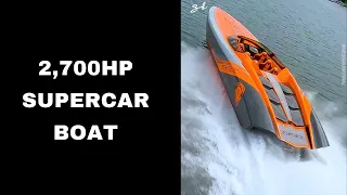 2,700HP Supercar Boat
