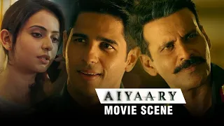Dekhiye Sahi Galat Ka Faisla Manoj Baajpayee Kaise Karte Hai | Aiyaary Movie Scene