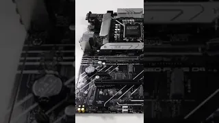 ASUS Prime B660-PLUS D4 motherboard #shorts #youtubeshorts #shortsvideo