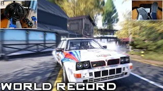 [World Record] Rally Japan (Lancia Delta HF Integrale) | WRC Generations | T300RS + TH8A