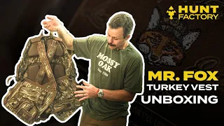 The Greatest Turkey Vest Of All Time?? Unboxing The Mossy Oak Mr. Fox Vest!