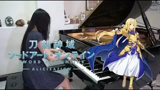 【Ru's Piano】Sword Art Online OP -「ADAMAS / LiSA」Piano Cover | 刀劍神域 Alicization | 動漫音樂♫