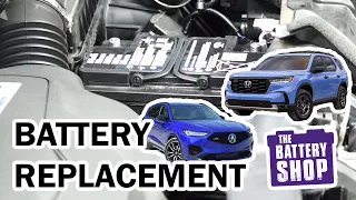 Honda Pilot and Acura MDX (2016 - present) - New Battery Install