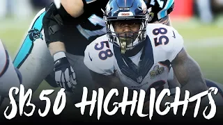 Broncos Vs. Panthers: SB50 Highlights ᴴᴰ