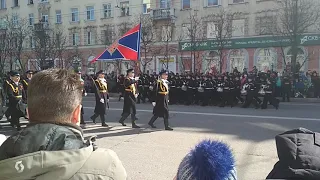 Военный парад в Мурманске 09.05.2019 (вооружённые силы)