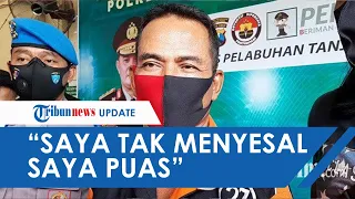 Bacok Tetangga di Atas Motor hingga Tewas, Pria Ini Tersenyum dan Mengaku Tak Menyesal: Saya Puas