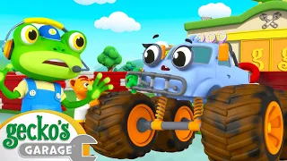 Baby Truck Rescue Pit Stop 👶| Gecko's Garage | Rescue Adventures