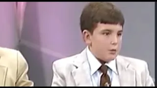 The Oprah show destroys Bible kid and this happened..